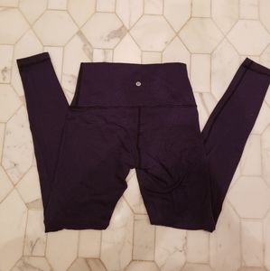Lululemon knit wunder under legging